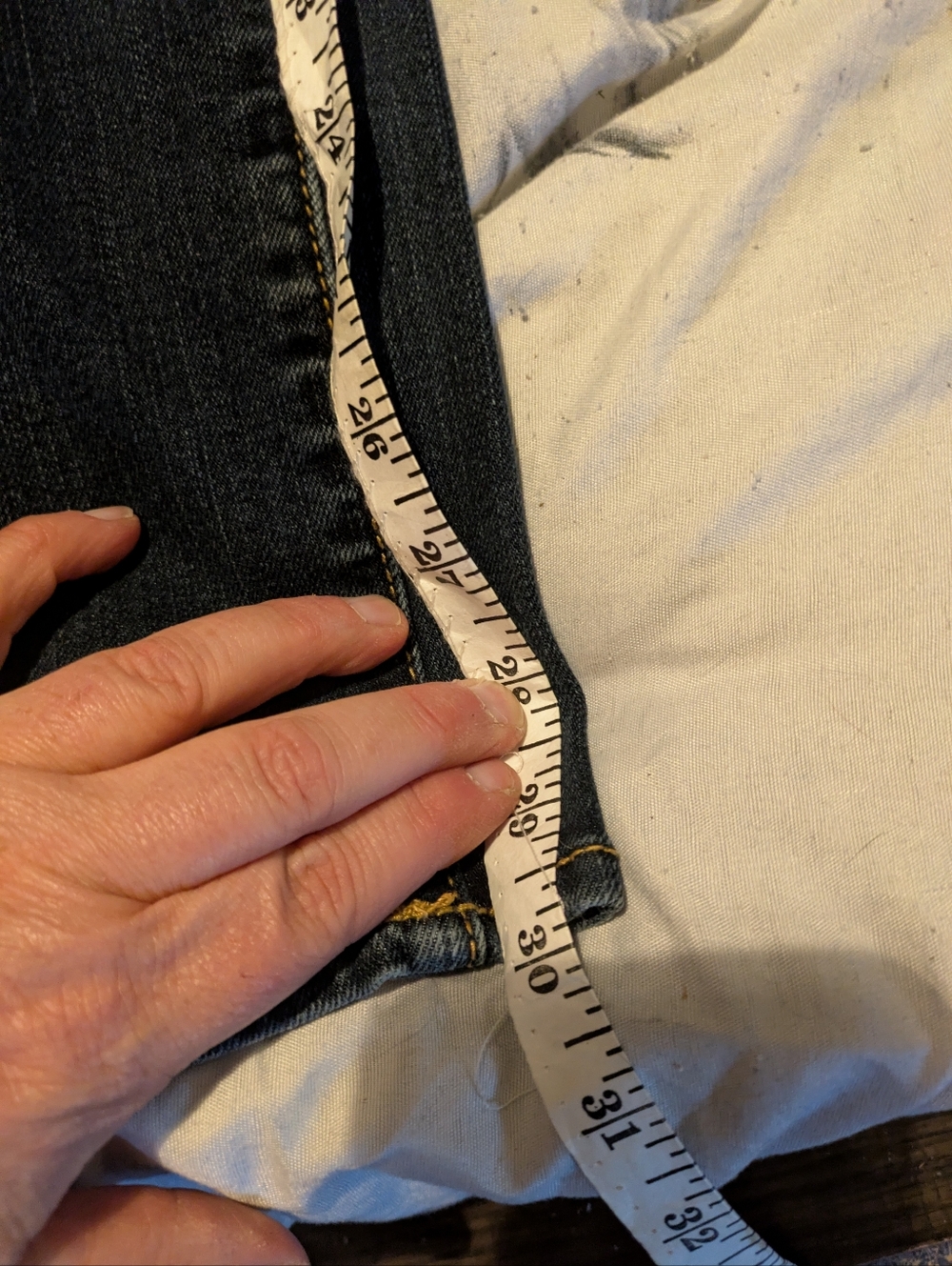 American Eagle Outfitters Women's Dark Blue Skinny Jeans - Picture 5 of 6